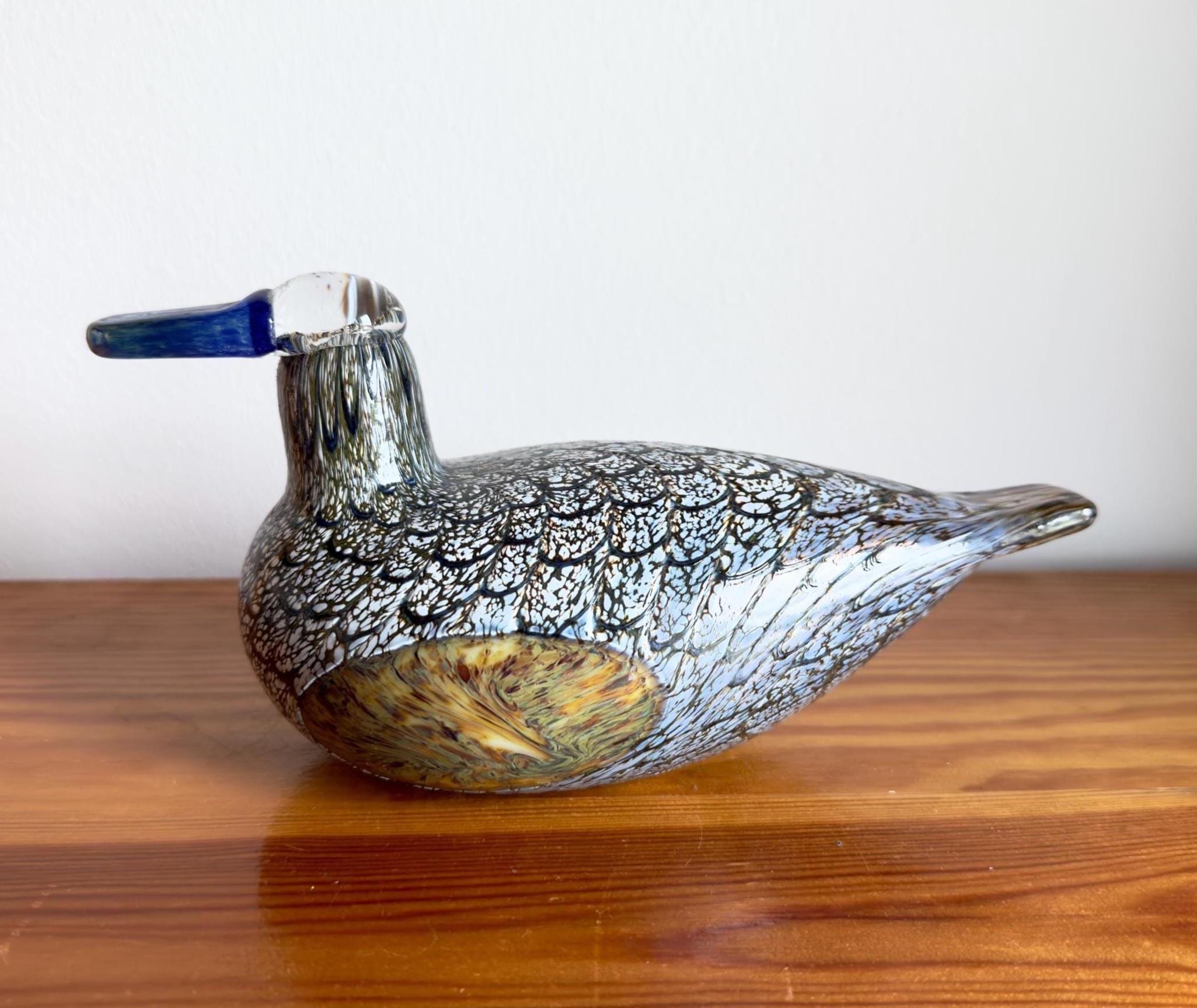 Nuutajarvi Glass Bird - Etsy