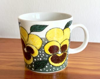 Arabia Finland Gentle Smile Mug Teema Ceramic Limited Edition by Heljä Liukko-Sundström Multiple available