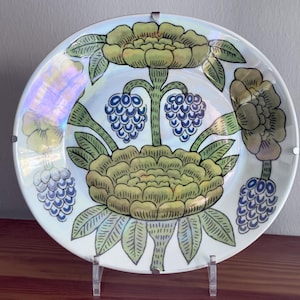 Arabia Finland Elegance 3 Numbered Wall Plate Very Rare Pro Arte