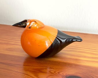 Limited Edition Rare Vintage Mouth-blown Glass Iittala Oiva Toikka