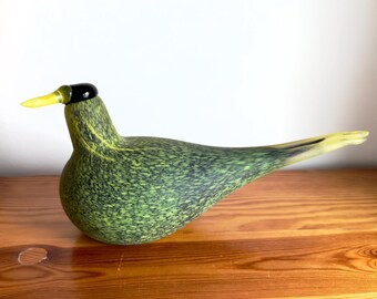 Oiva Toikka Guillemont (kiisla) Big Art Glass Bird Very Rare Split