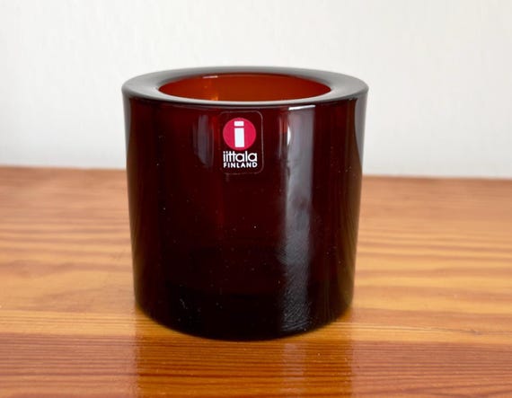 イッタラ フィンランド キヴィ ブラウン (ルスケア) レア ガラス