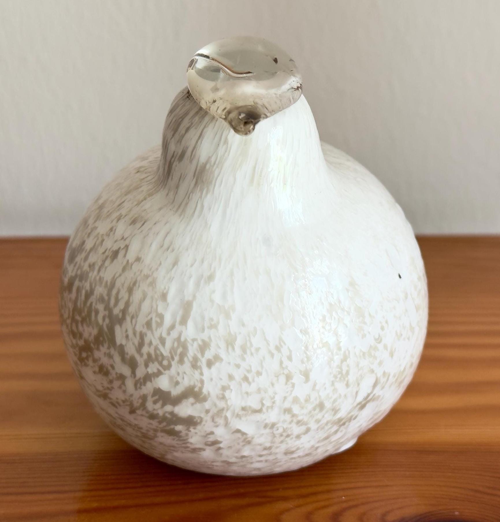 Oiva Toikka Willow Grouse (riekko) Glass Bird Beautiful Art Glass