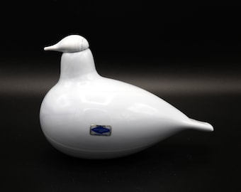 Oiva Toikka Bald Coot (nokikana) Birds of Passage Glass Bird