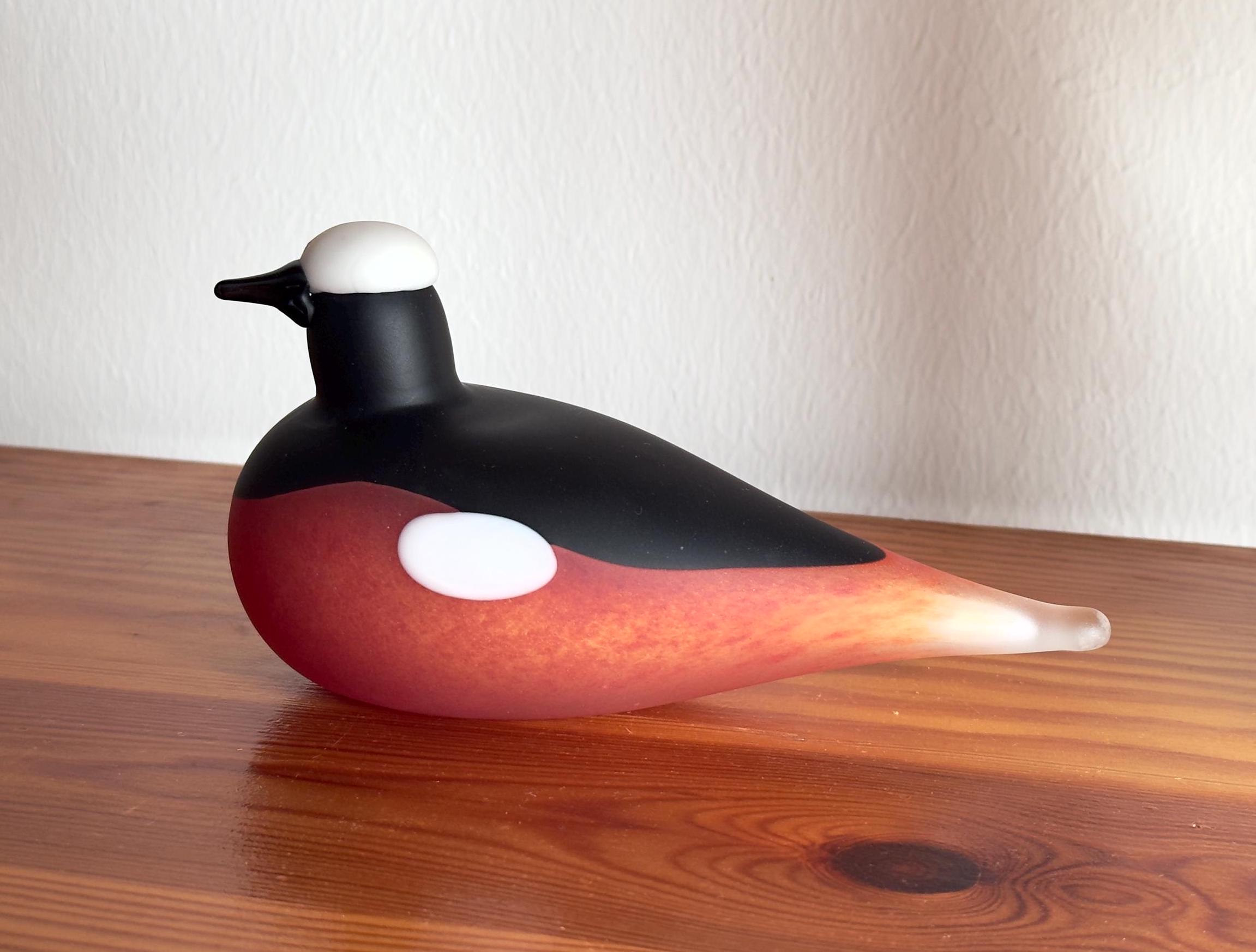 工芸品  birds oiva toikka Mountain bird Oiva Toikka Mountain Redstart (vuorileppälintu) Vintage