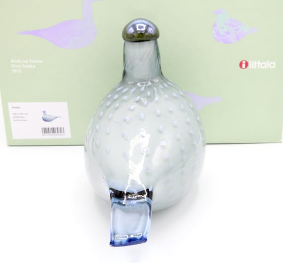Oiva Toikka Pilvikki City of Vantaa Special Rare Art Glass Bird