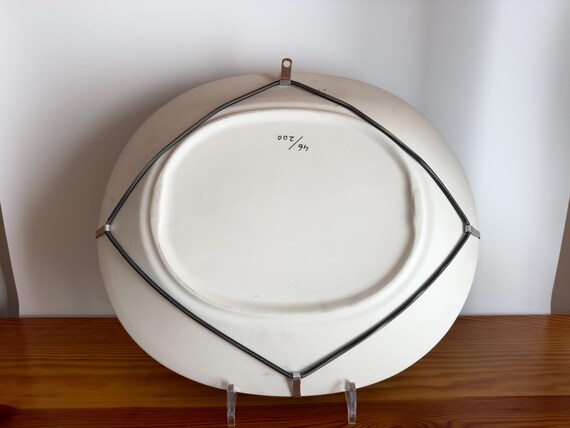 Arabia Finland Winter (talvi) Ceramic Wall Plate Art Platter