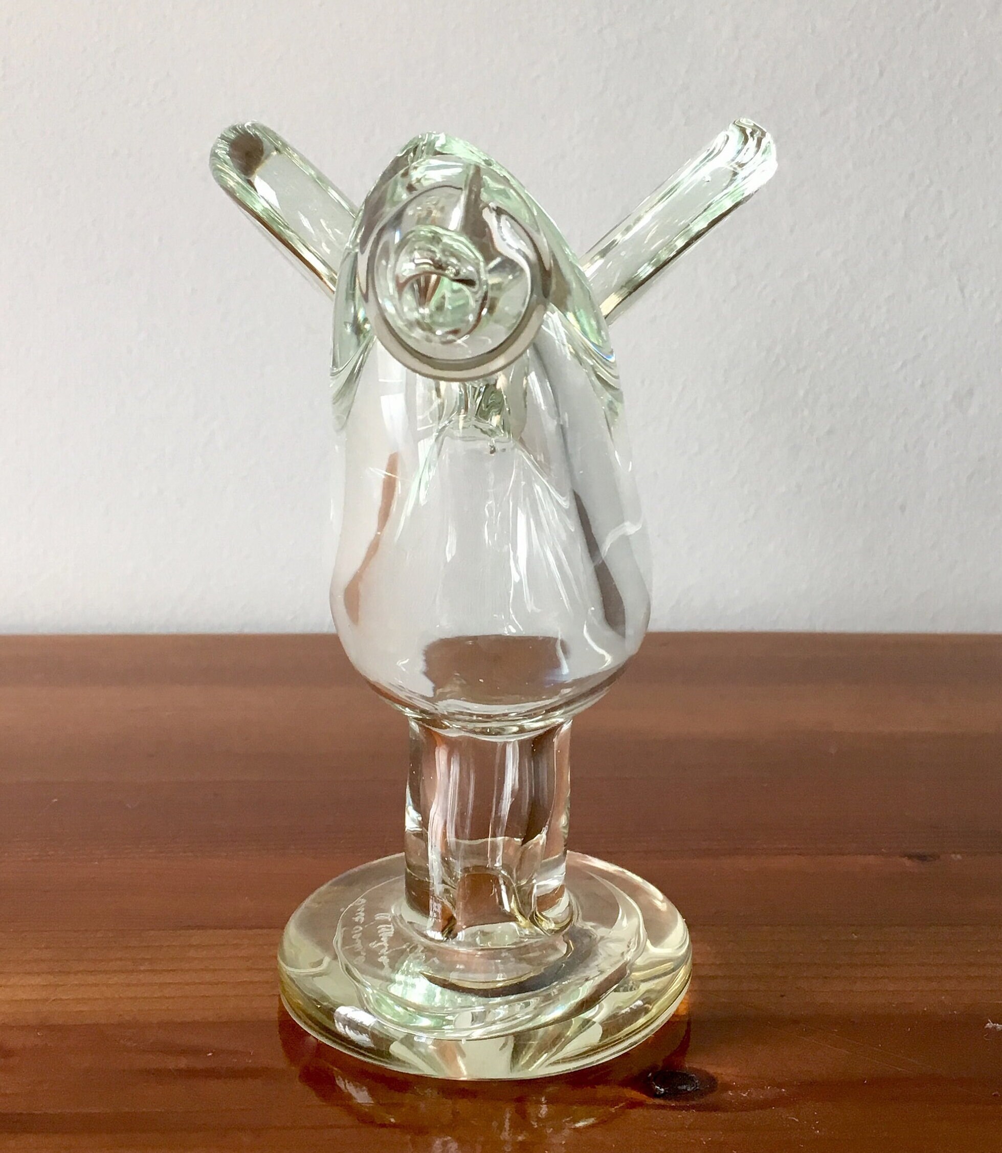 ガラス vintage sieppo/ Oiva Toikka Catcher Oiva Toikka Sieppari Nuutajärvi 215th Anniversary