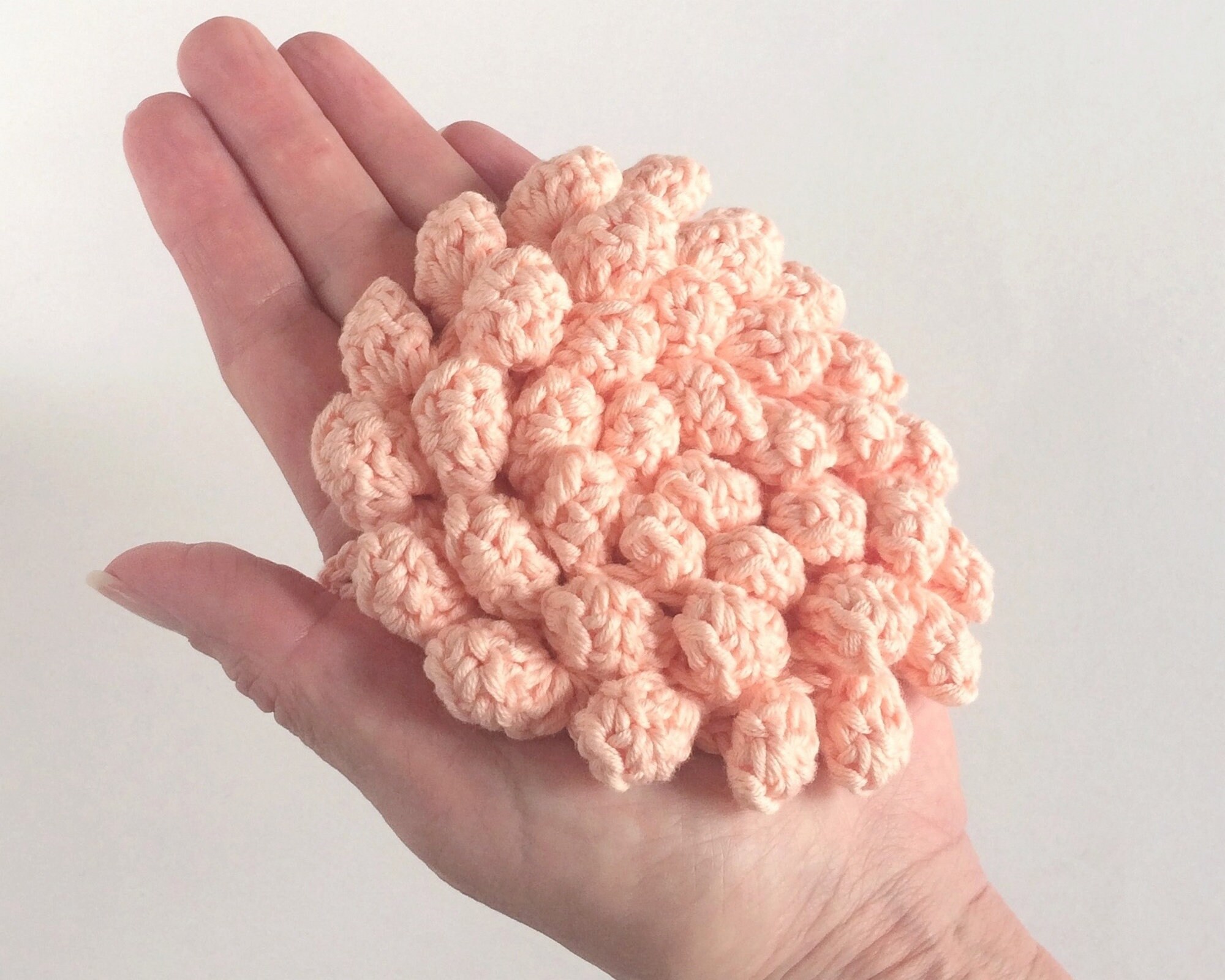 Set of 2 Cotton Shower Poufs Bath Pouf Wash Cloth Etsy