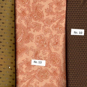 Lining fabric, patterned