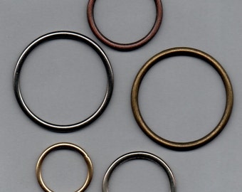 Rings - 2 pieces, metal ring