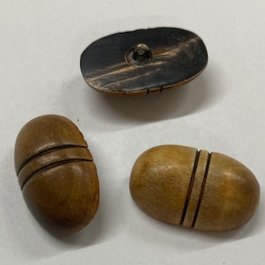 Button, Wood Button