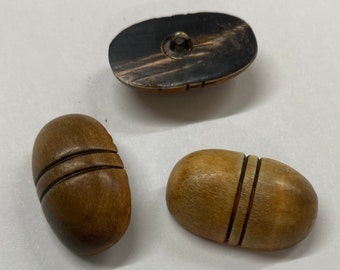 Button, Wood Button
