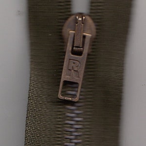 Zipper, divisible,46 cm, 50 cm