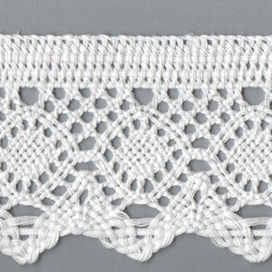 bobbin lace, cotton, 52 mm