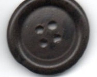 Wooden button - 5 pieces