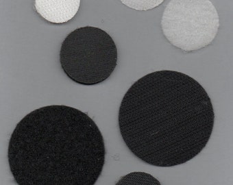 Puntos de velcro, para coser, 10 piezas