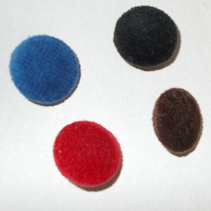 Velvet button, 5 pieces image 2