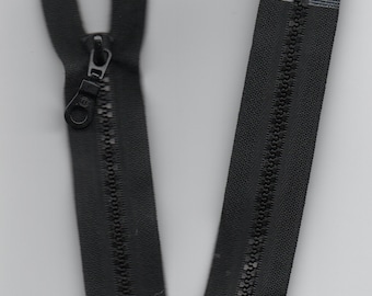 Zipper, divisible, 30 cm, 35 cm, 38 cm, 45 cm