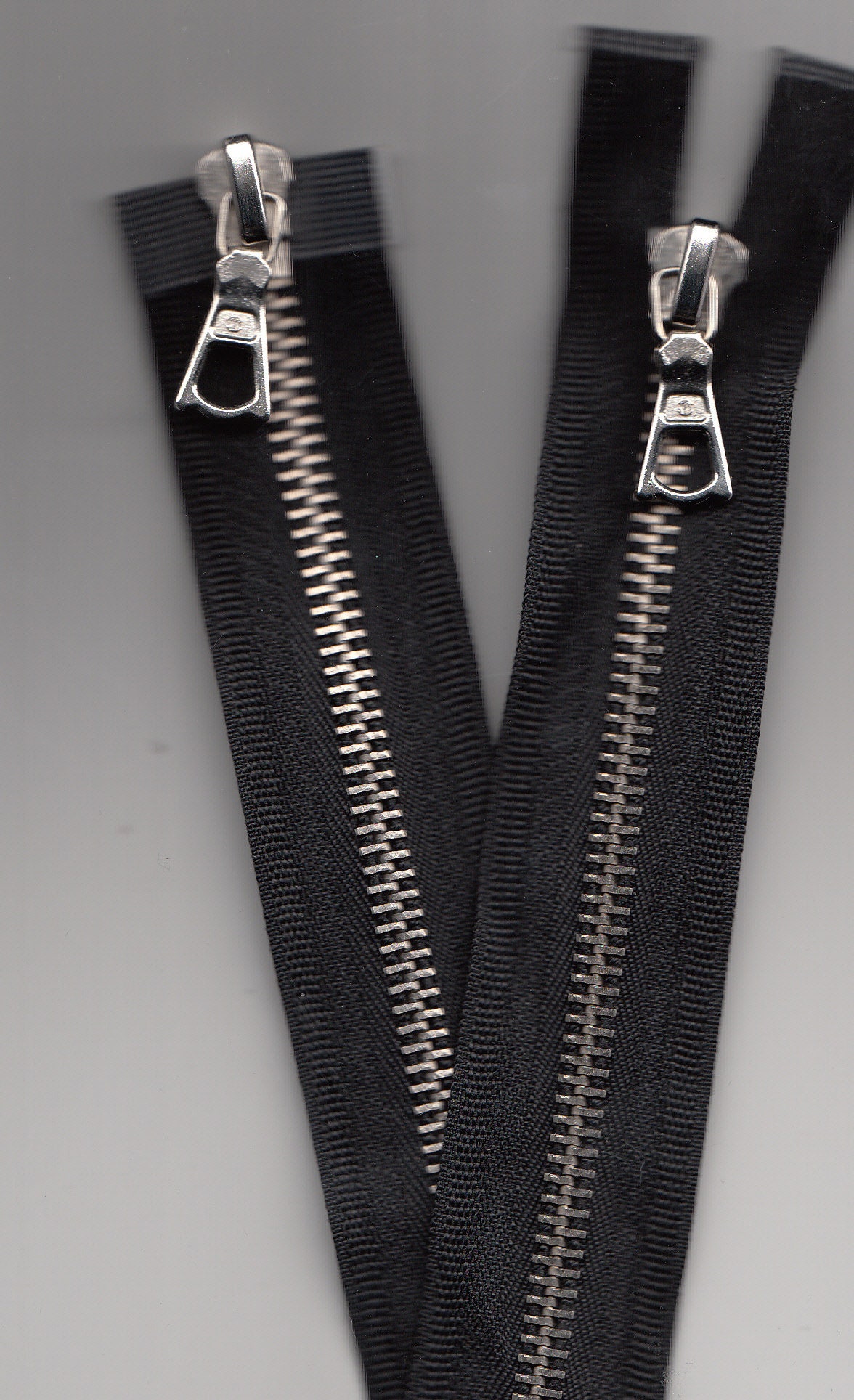 Reißverschluss 60 Cm – Schwarz, 5 Mm Schließglieder, Für Jacken & Taschen