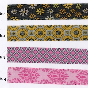 satin ribbon, printed satin ribbon