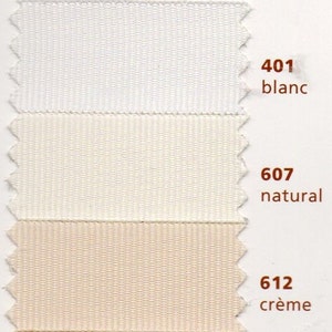 3 m grosgrain ribbon, 10 mm, 17 colors