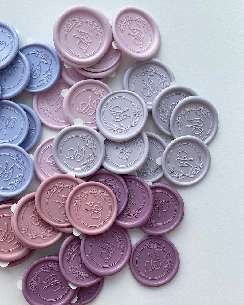 Your Own Design Self Adhesive Wax Seal/ Custom Seals/ Etsy