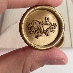 結婚指輪用粘着ワックスシール/婚約用ワックスシール/指輪用ワックスシール