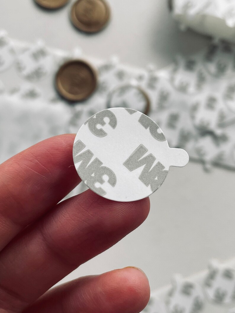 3M Adhesive Backing Stickers for 2.5 and 3 Cm Wax Seals/ Pack Etsy