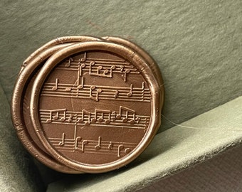 Music portative Self Adhesive wax seal