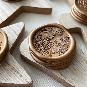 Fir branches Wax stamp / Christmas wax stamp