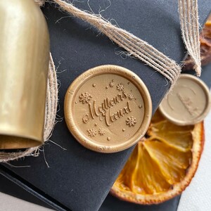 Meilleures véux Wachsstempel / Weihnachtswachsstempel