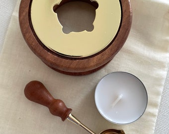Melting kit for wax seals