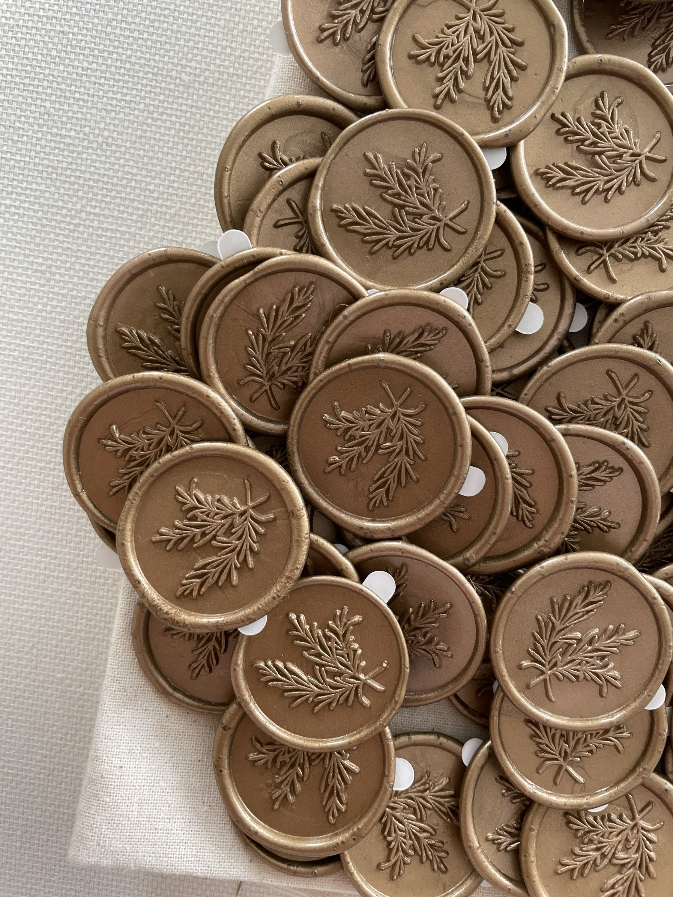 Rosemary Self Adhesive wax seal Etsy