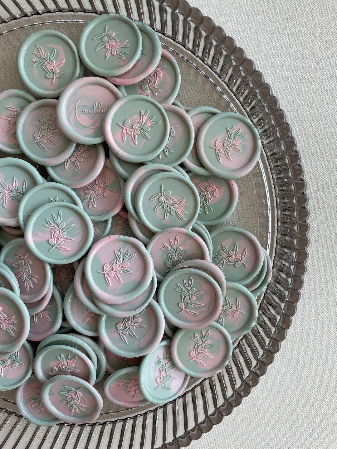 Marbled Wax Seals/ Mixed Colors Wax Seals / Marbled Wax Etsy