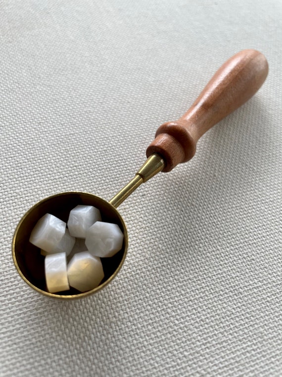 Wax melting spoon for wax seals Etsy
