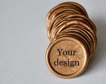 Your own design self Adhesive wax seal/ custom seals/ personalized wax seals