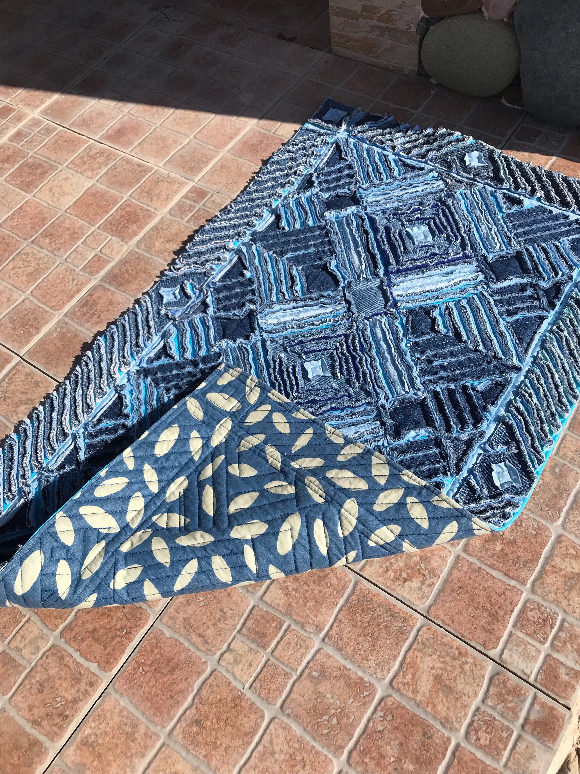 Denim Rugs, Super Soft Chenille Rug, Rug, Kitchen Rug, Bathroom Rug ...