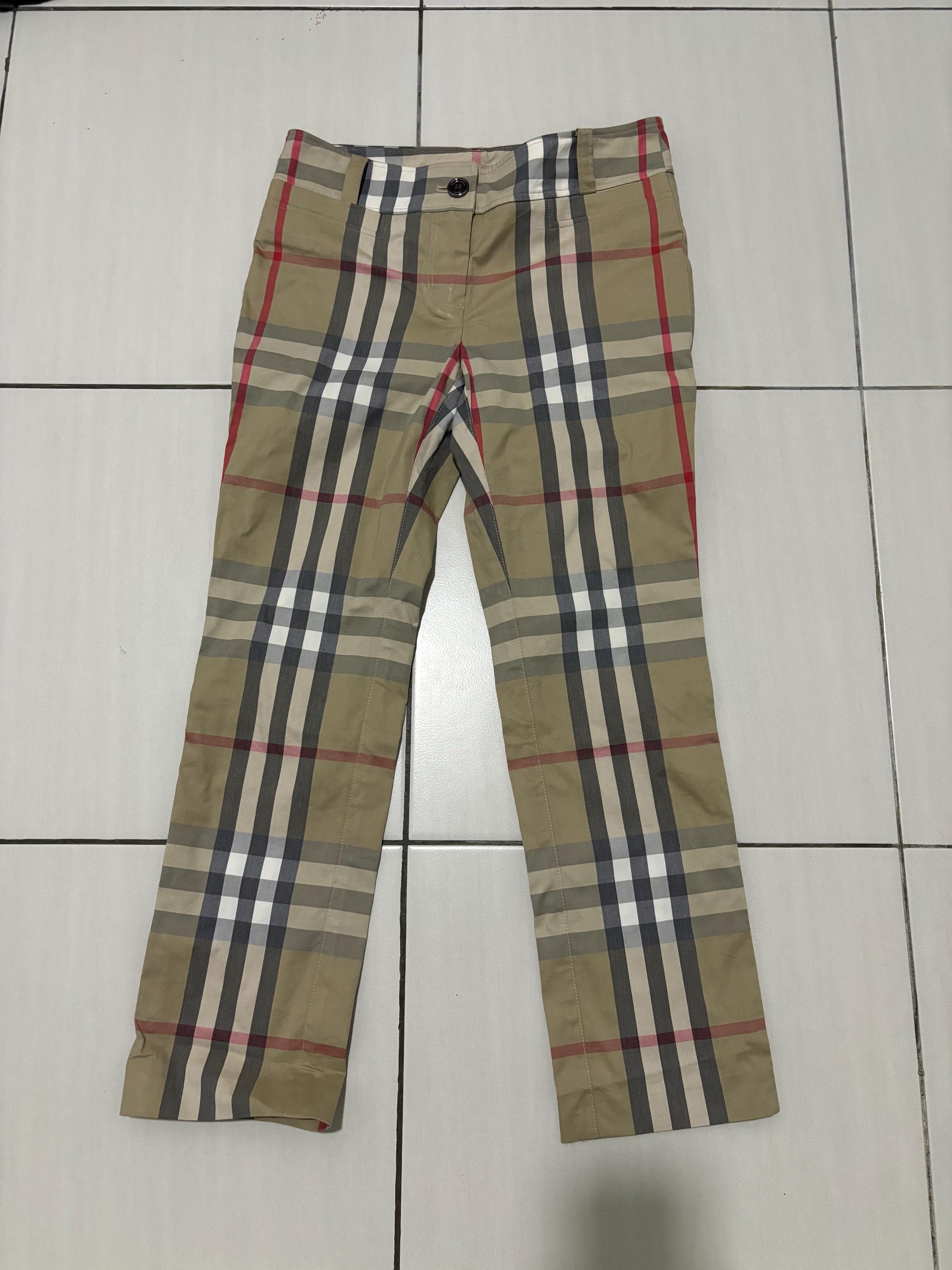 Burberry Nova Check Pants - Etsy