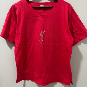 Ysl Logo T Shirt - Etsy