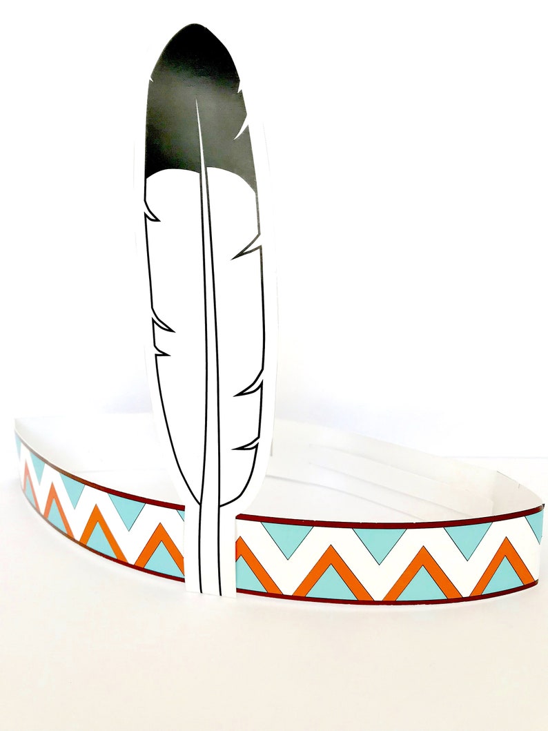 Indian headdress guest gift at Indian children/'s birthday