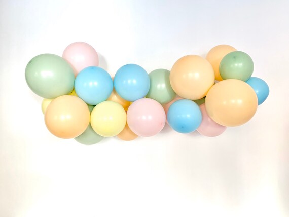 Arco Iris De Guirnalda De Globos Globos De Colores Pastel Etsy Espana Arco Iris De Guirnalda De Globos Globos De Colores Pastel Etsy Espana