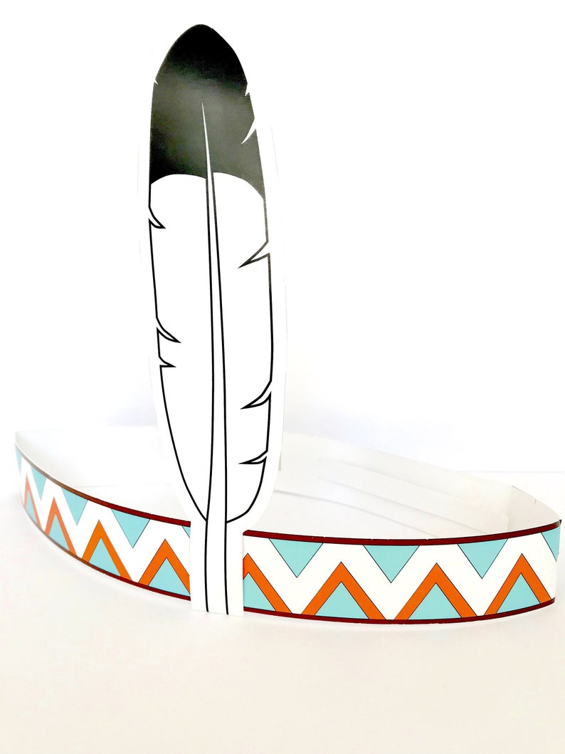 Indian headdress guest gift at Indian children/'s birthday