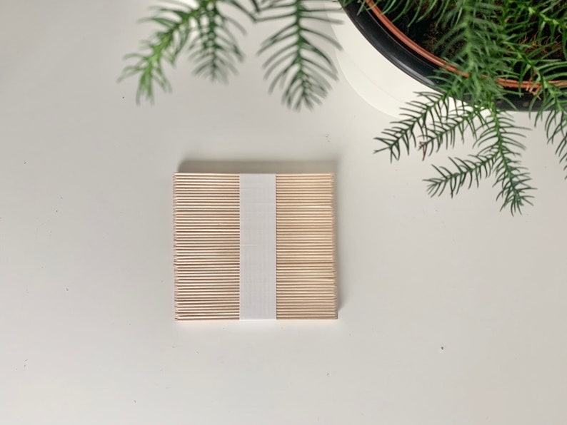 Craft wood made of birch, popsicle sticks 50 pieces, large 113 x 9 mm, for DIY elf doors, furniture, Christmas decorations, kindergarten, image 4