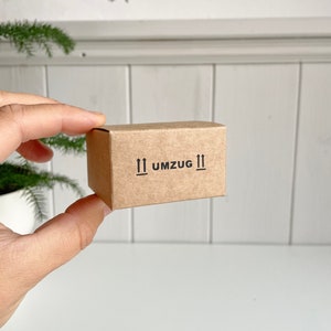Gnome moving boxes - 3 pieces, miniature cardboard boxes for the Gnome door, Gnome Christmas accessories