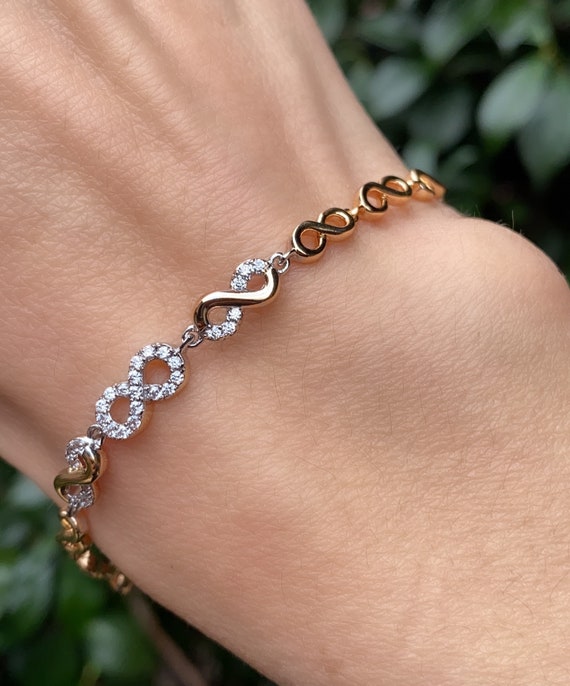 Mini Infinity Rosegold Bracelet 