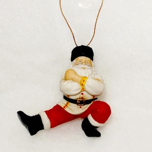 3&quot; Santa in Russia Ceramic Ornament by Danbury Mint -Bisque-Russian Heritage-Russian Heirlooms-Santa Figurines-Ornaments-Christmas Decor
