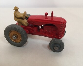 Vintage MH Massey-Harris Tractor Key Chain 2002 NOS Logo Series