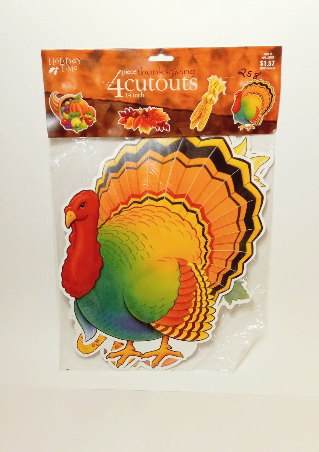 4 Thanksgiving Cutouts New in Package 14 - Etsy