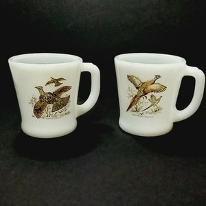 Fire King Game Birds - Etsy